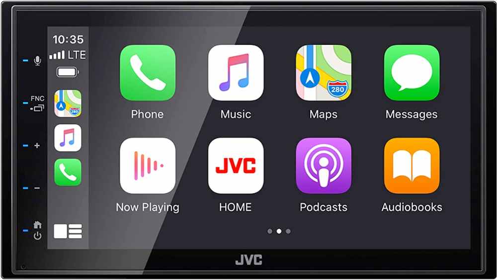 jvc double din stereo