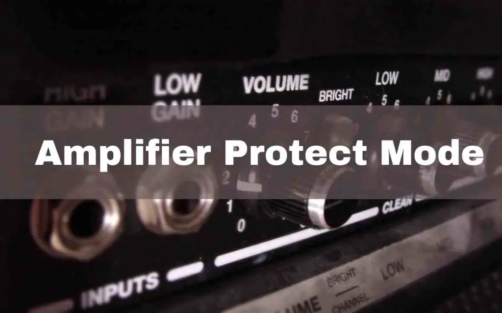 get amp out of protect mode